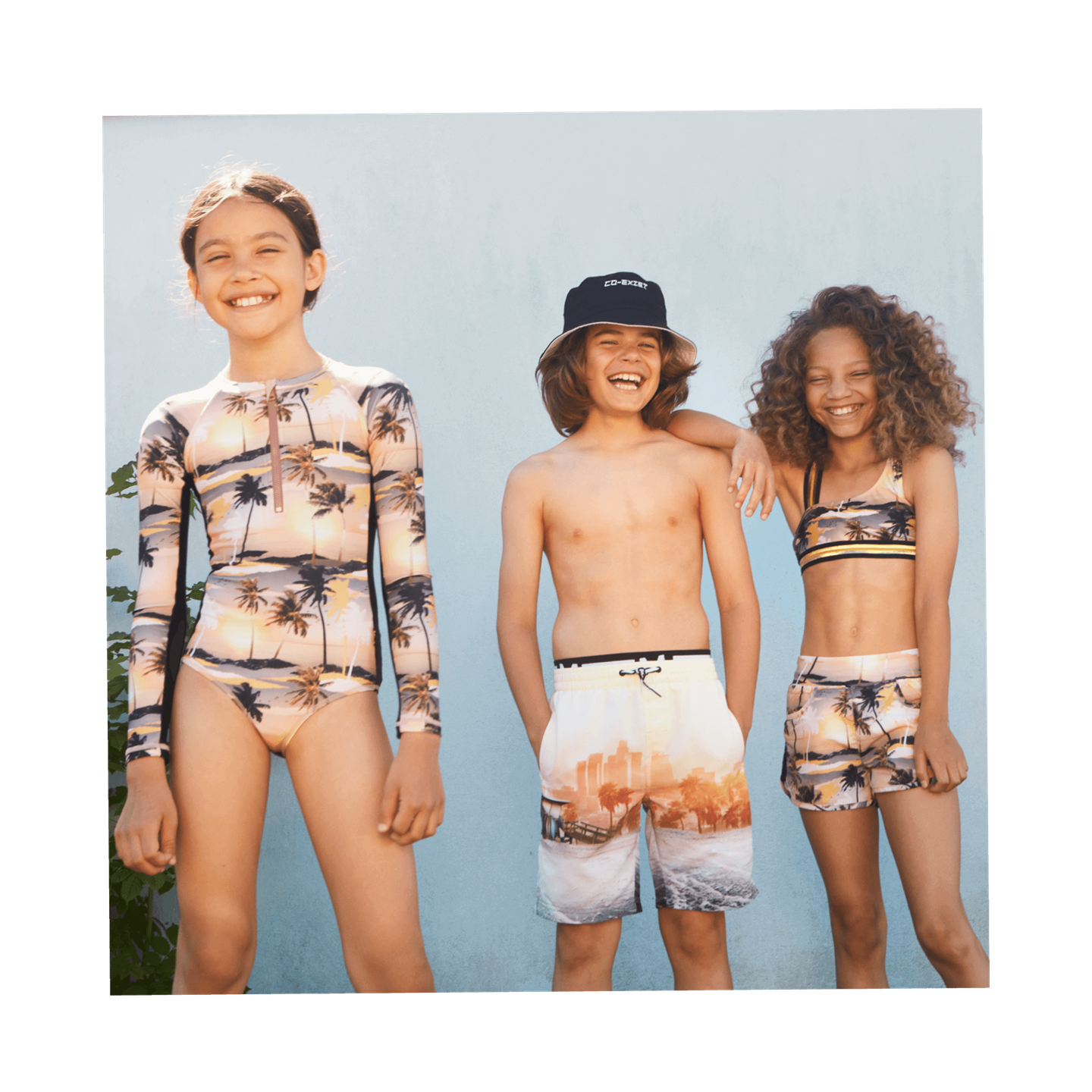 Sustainable store kids swimwear