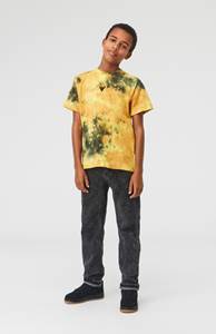 Yellow tie-dye