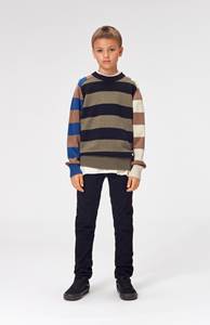 Faded Multi Stripes
