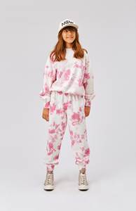 Pink tie dye