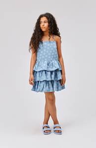 Love peace blue denim