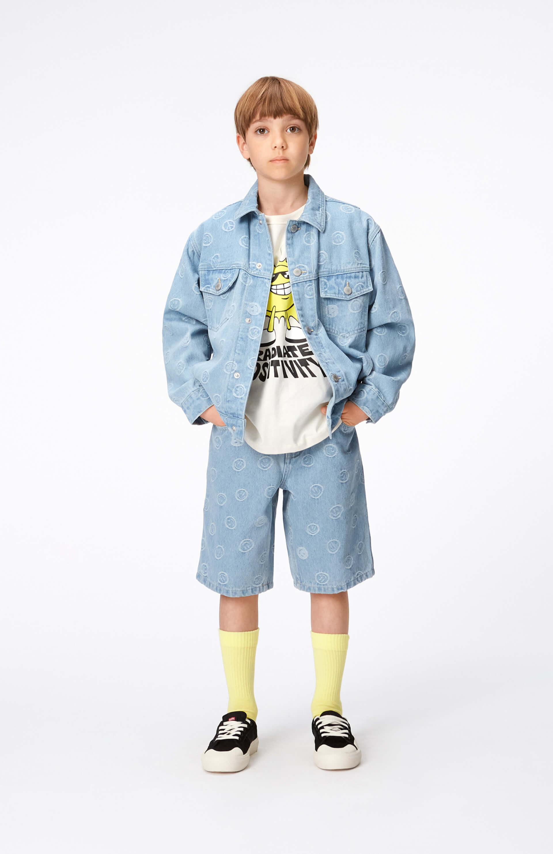 【Modest Mood】送料/関税込 Draw Denim Sketch Denim Dearest Jeans, Denim Zebra AOP/Olympian Blue