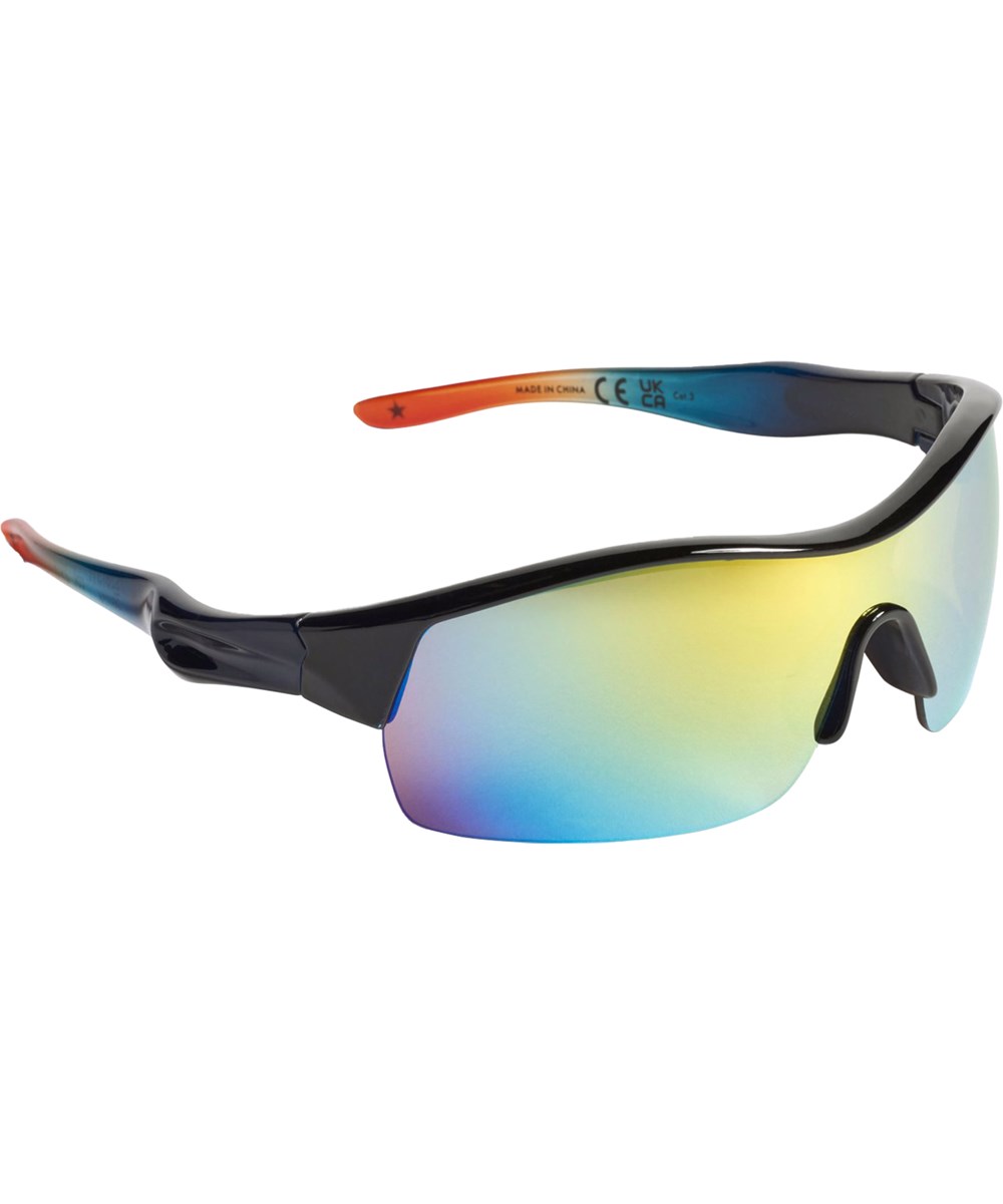 Surf - Sailor - Flerfärgade, sportiga solglasögon för barn med UV-skydd.