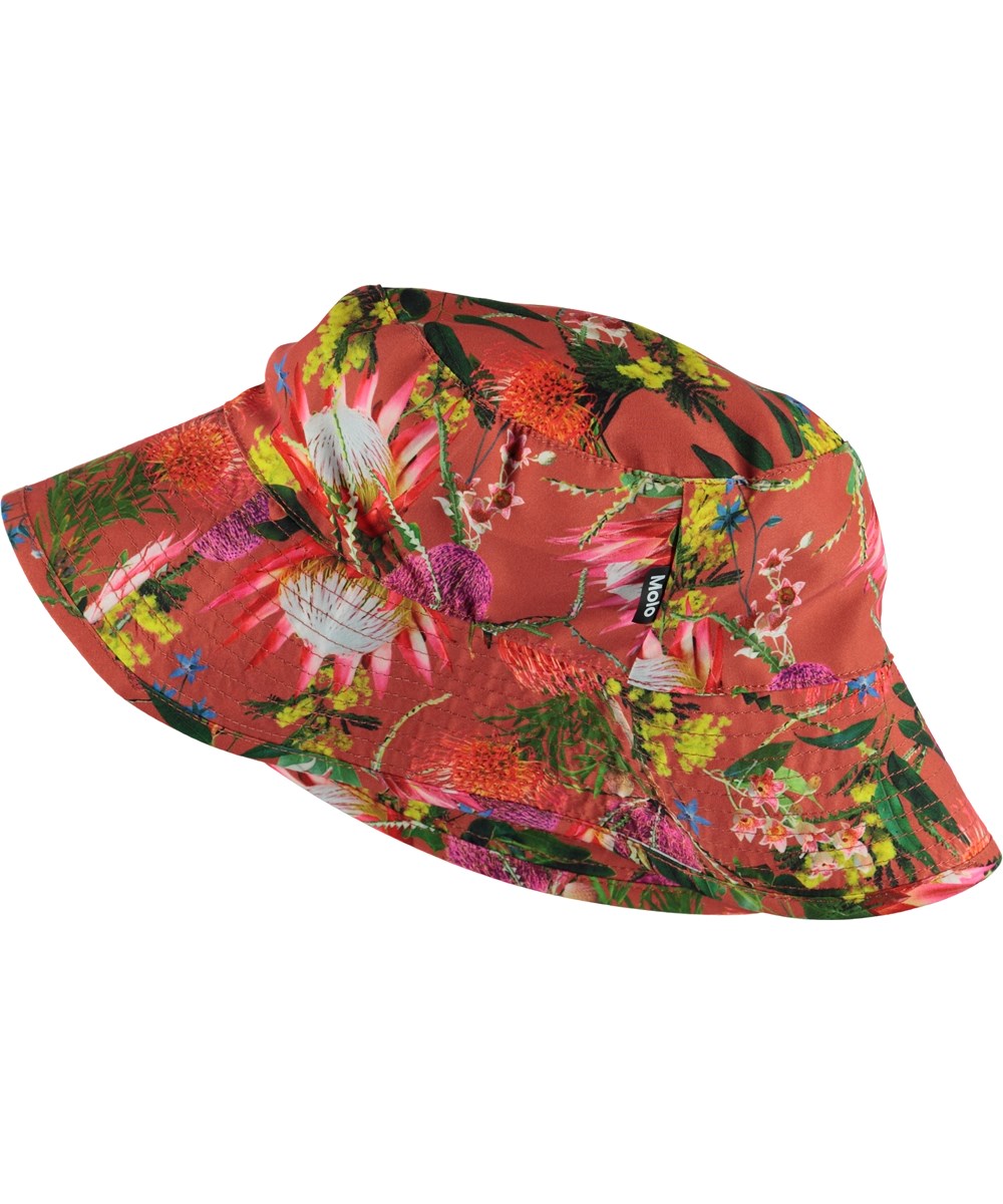 Nadia - Australian Flowers - Solhatt med blommigt tryck