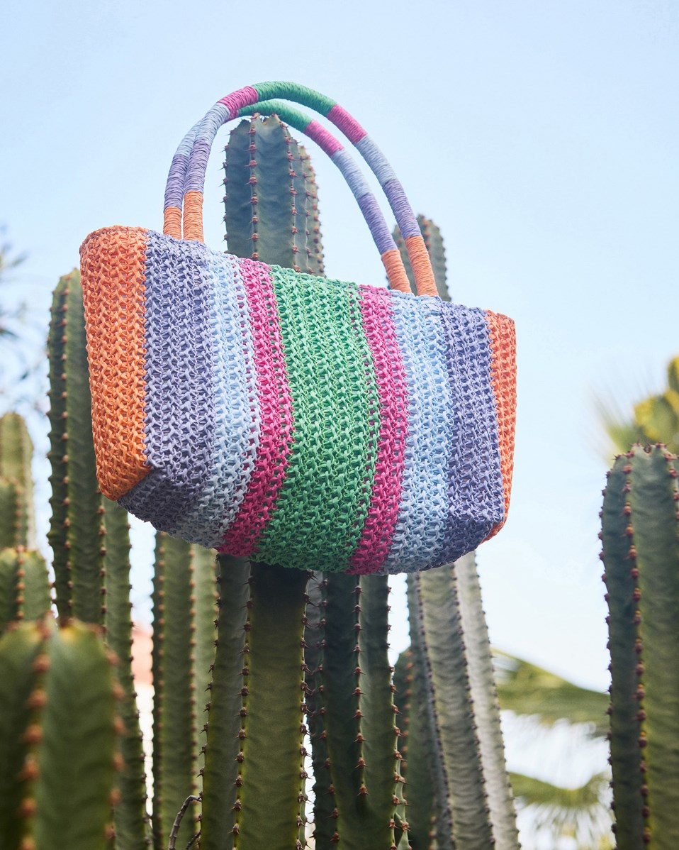 Straw Bag - Magic Fade -