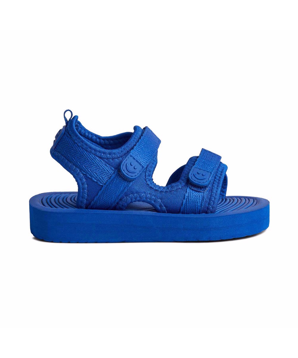 Zola - Reef Blue - Blå och sportiga sandaler för barn med en mjuk skumsula.