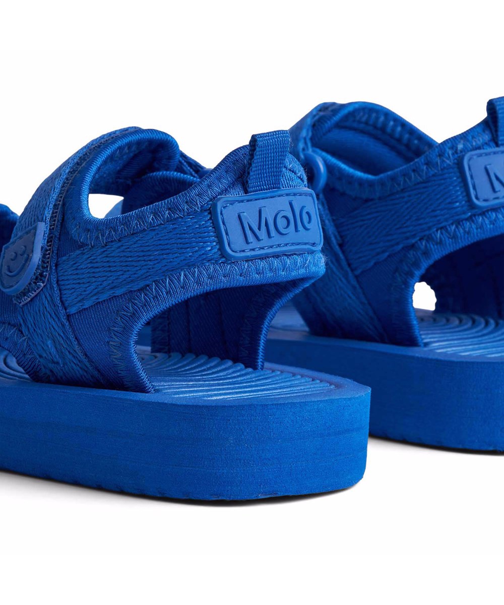 Zola - Reef Blue - Blå och sportiga sandaler för barn med en mjuk skumsula.