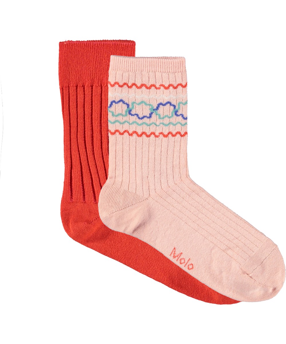 Nomi - Rose Cloud - 2-pack strumpor för barn.