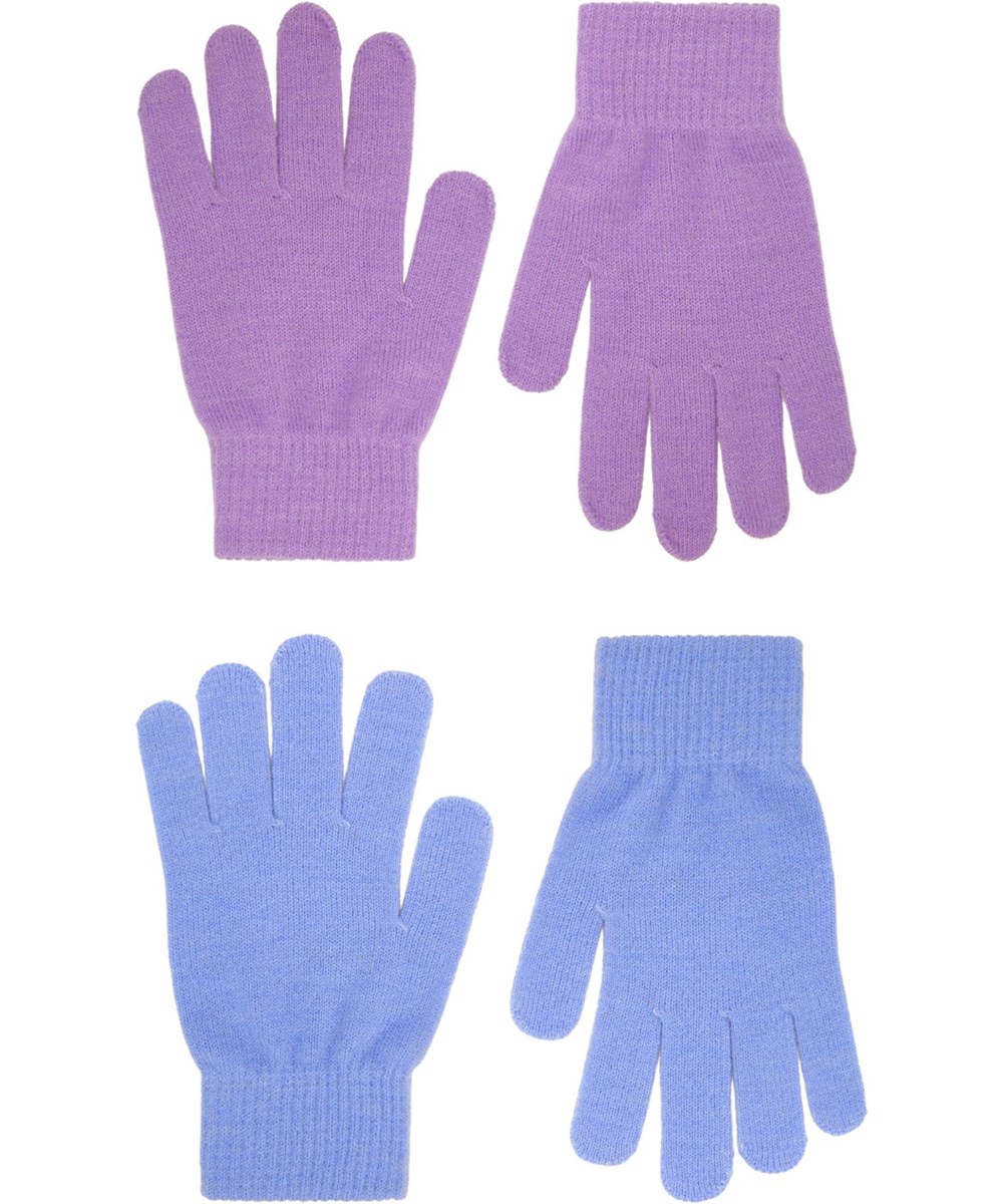 Kiddy - Viola - 2-pack stickade vantar för baby och småbarn