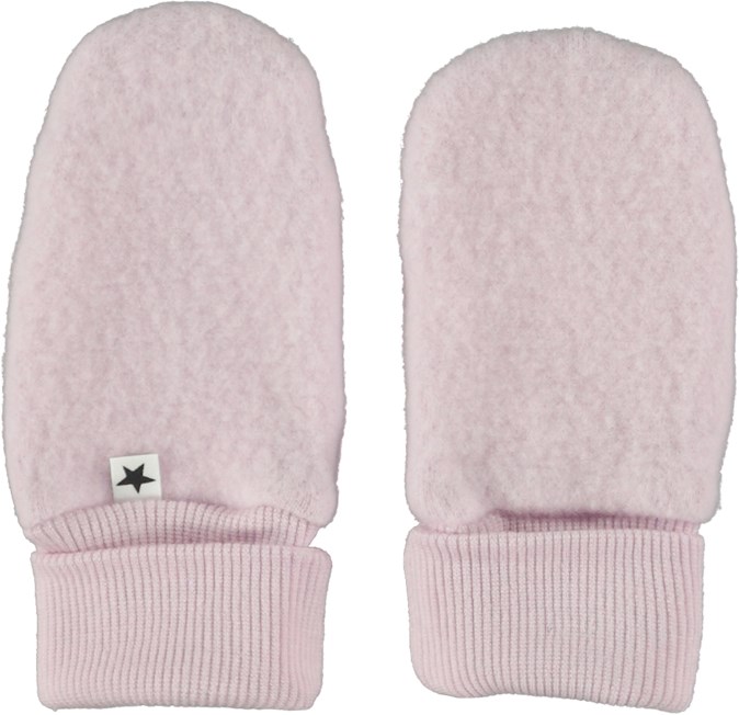 Ufo - Alpine Glow - Lila babyvantar i 100% merinoull