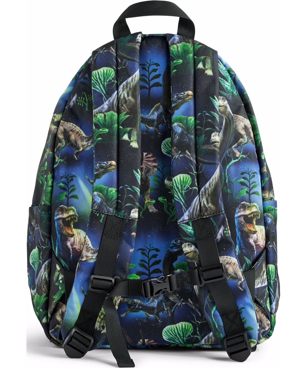 Backpack Mio - Dinorama - Färgglad ryggsäck för barn med dinosauriemönster.