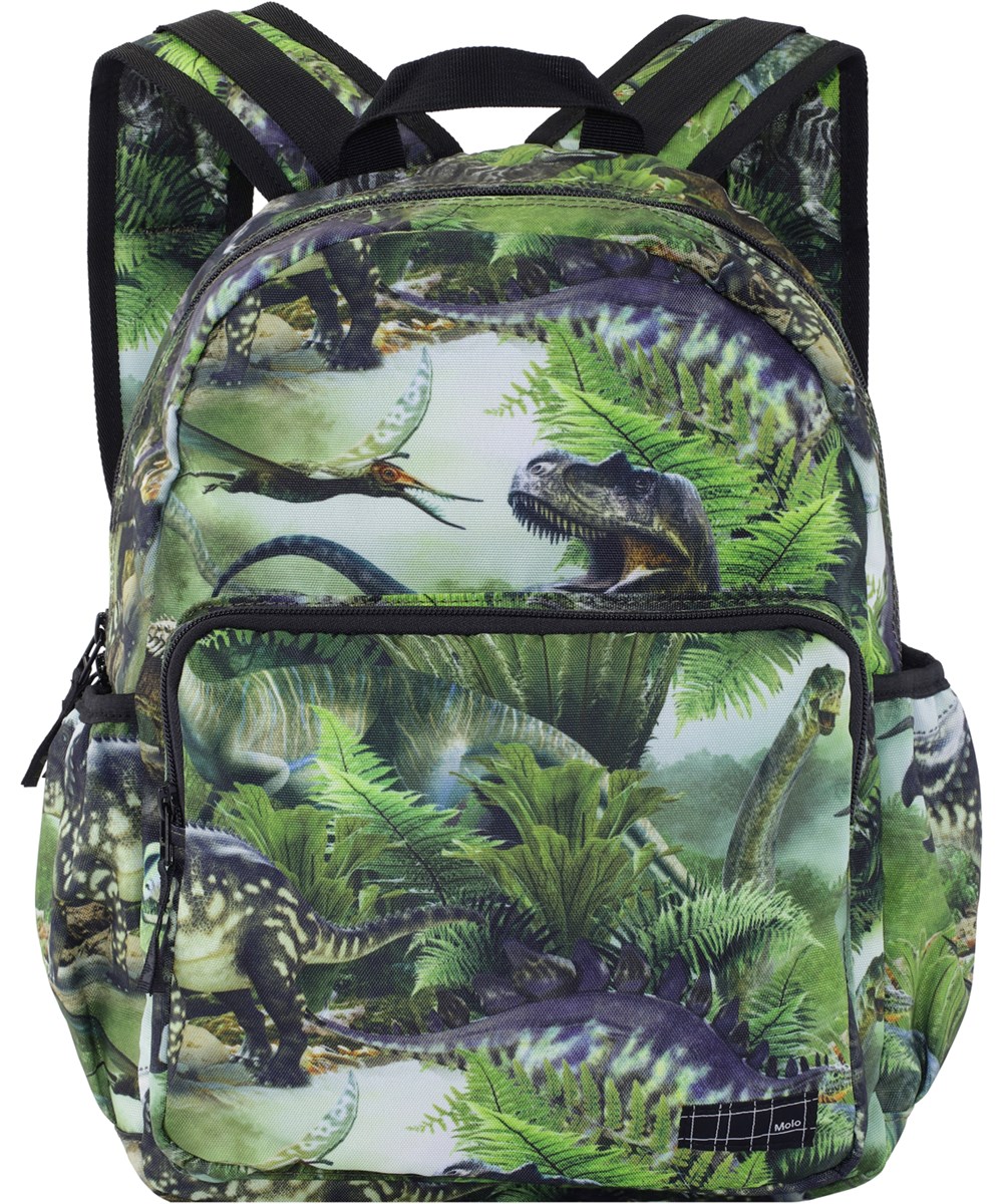 Big Backpack - Dinos - Återvunnen ryggsäck med dinosaurier.