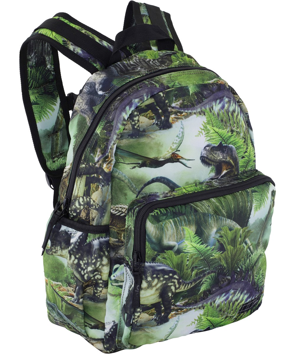 Big Backpack - Dinos - Återvunnen ryggsäck med dinosaurier.