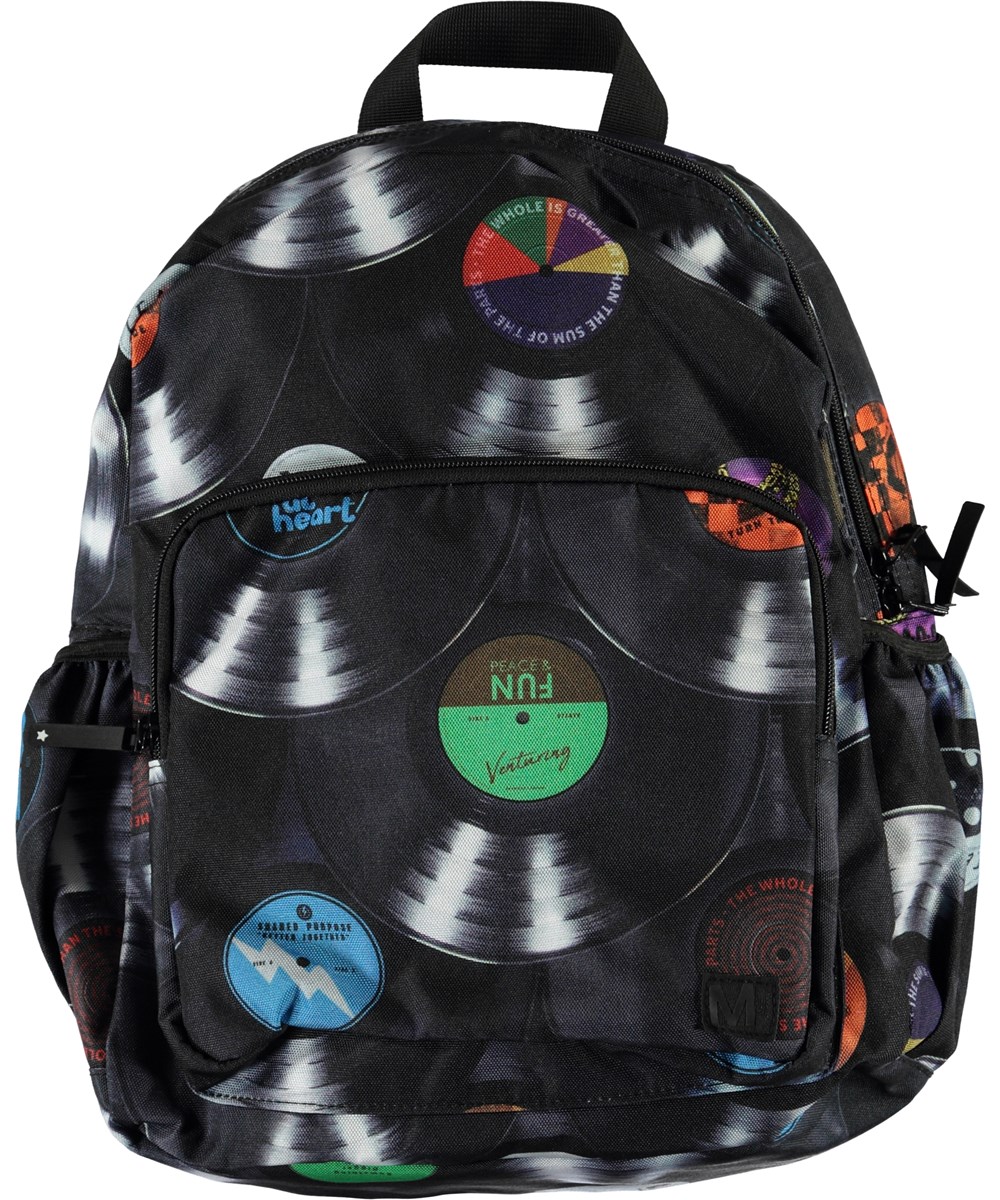 Big Backpack - Records - Musik ryggsäck