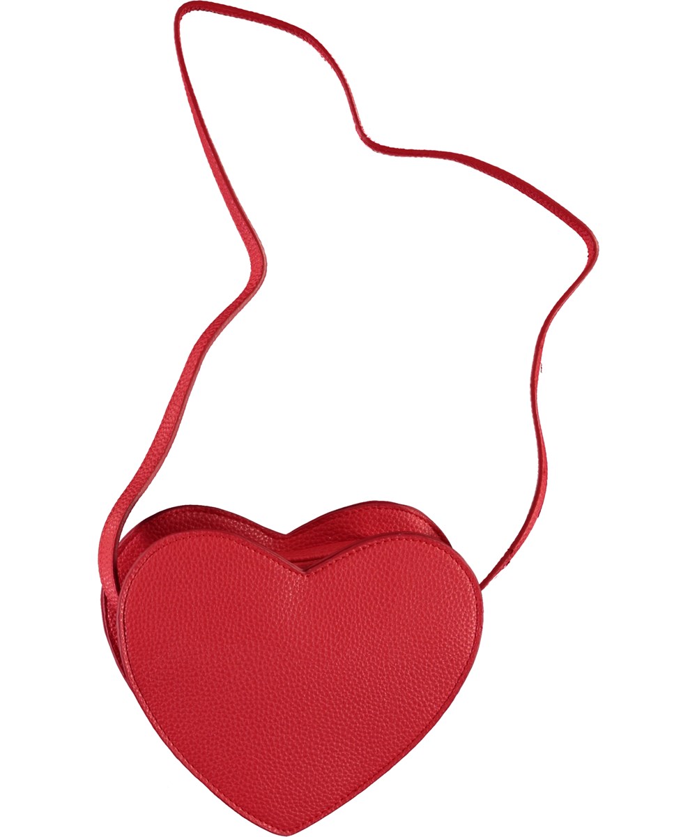 Heart bag - Heart - Röd hjärtformad väska