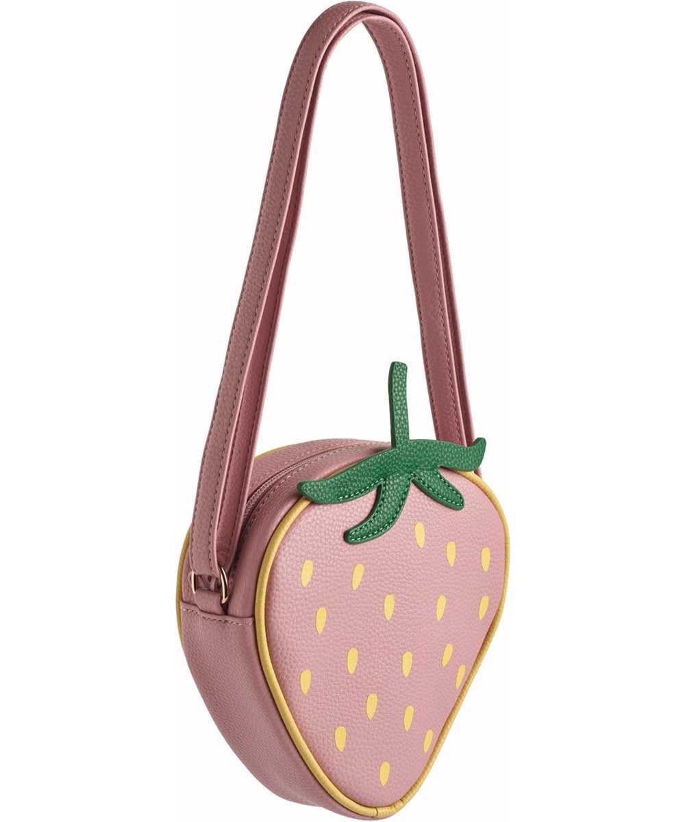 Strawberry Bag - Rosequartz - Jordgubbsväska för barn