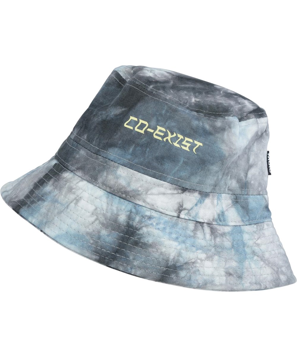 Siks - Colour Blobs - Blauwe tie-dye bucket hat