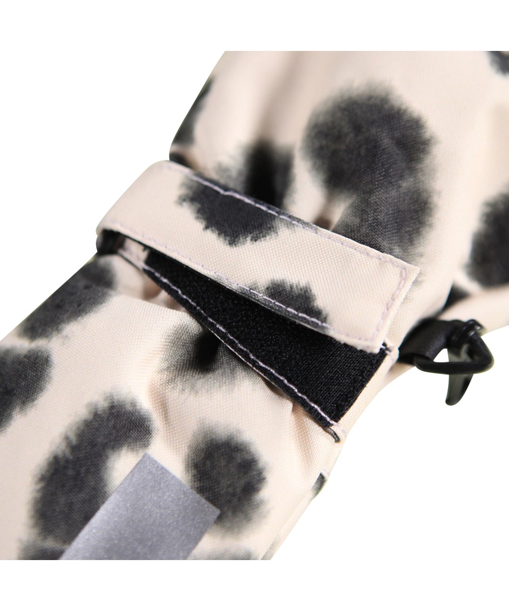 Igor - Snow Leo - Waterdichte en ademende kinderwanten  met sneeuwluipaardprint en 3M™ Thinsulate™ isolatie.