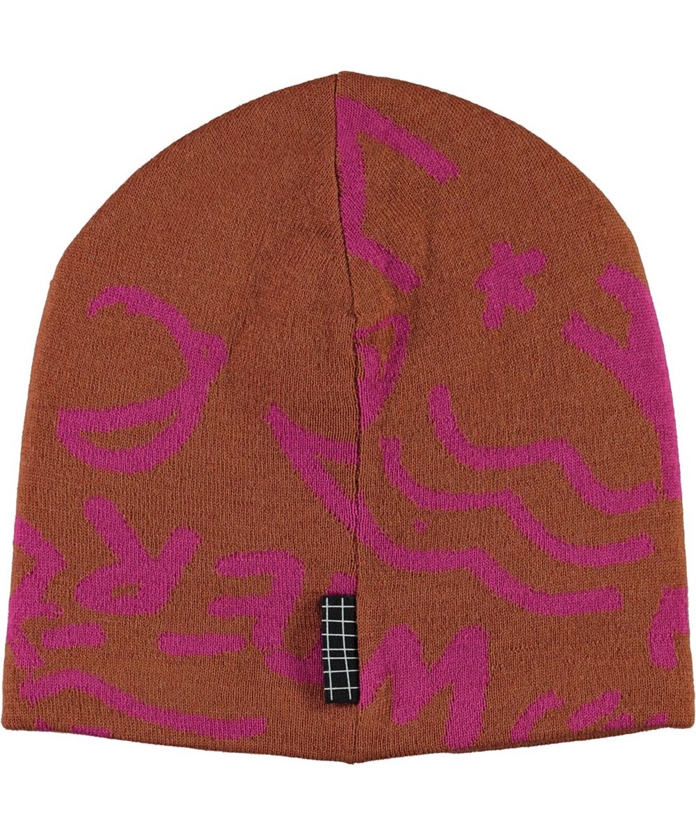 Kite - Deer - Bruine muts met tekst