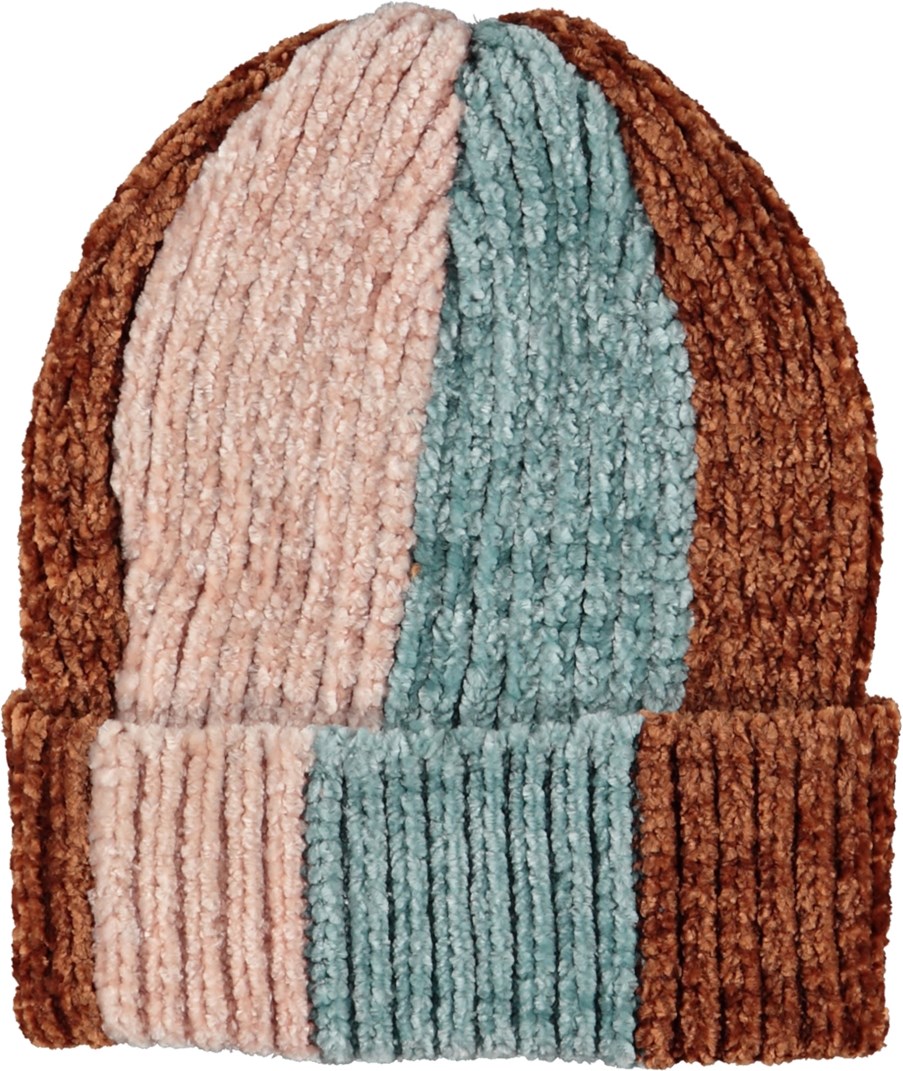 Kitty - Multi Stripe - Gestreepte zachte muts