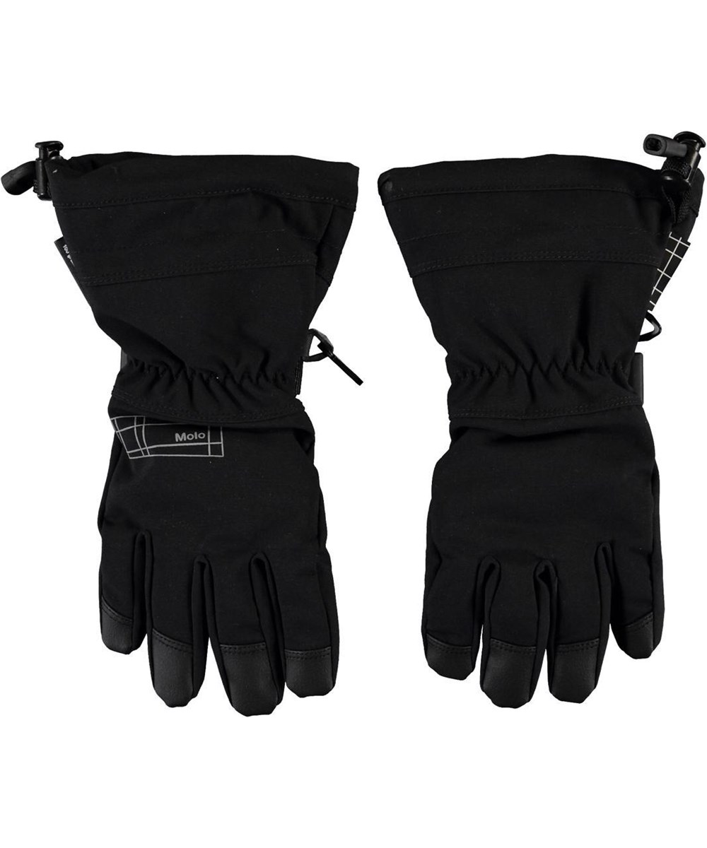 Mackenzie Pro - Black - Zwarte waterdichte en warme skihandschoenen