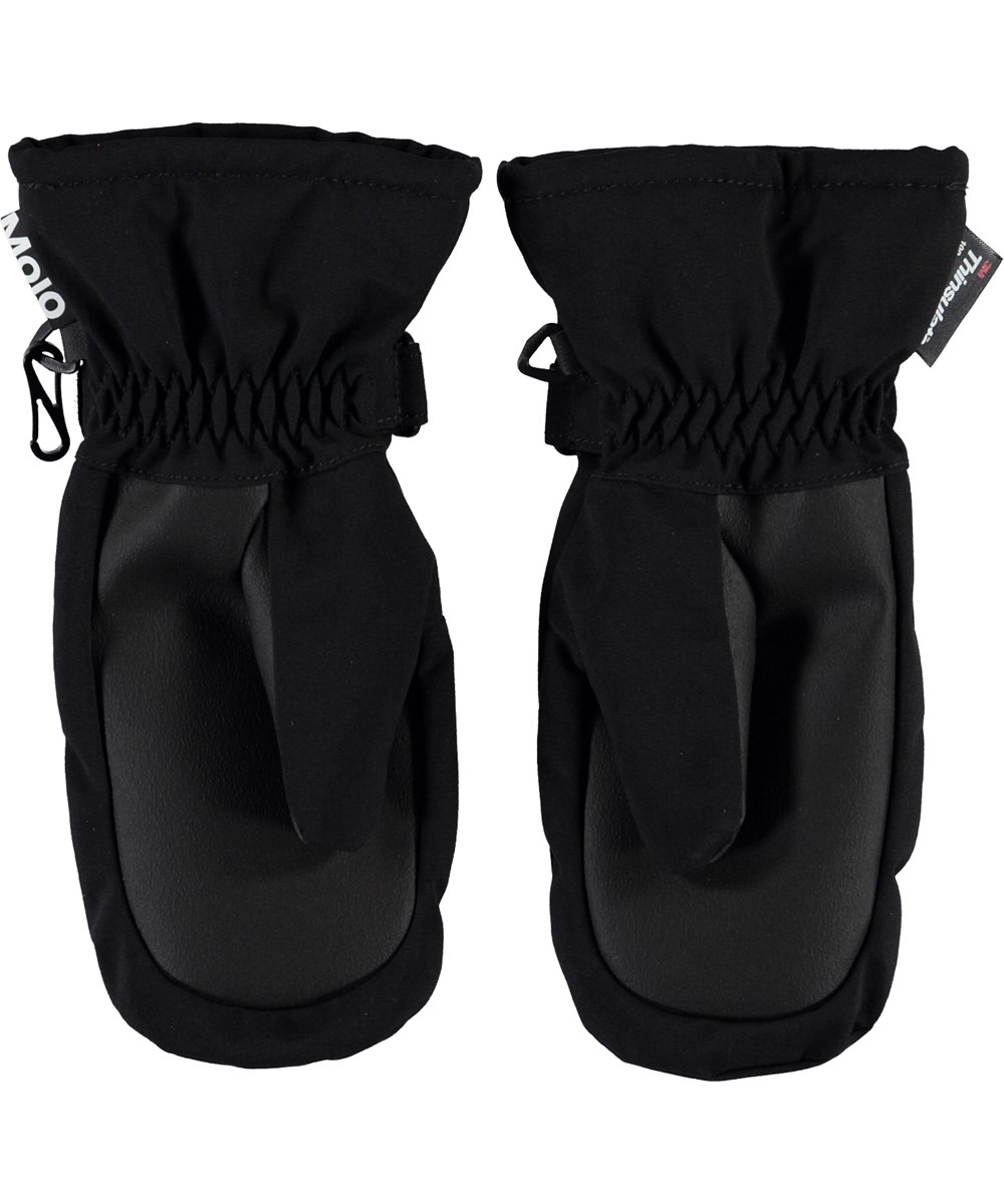 Mitzy - Black - Zwarte wanten met sterren