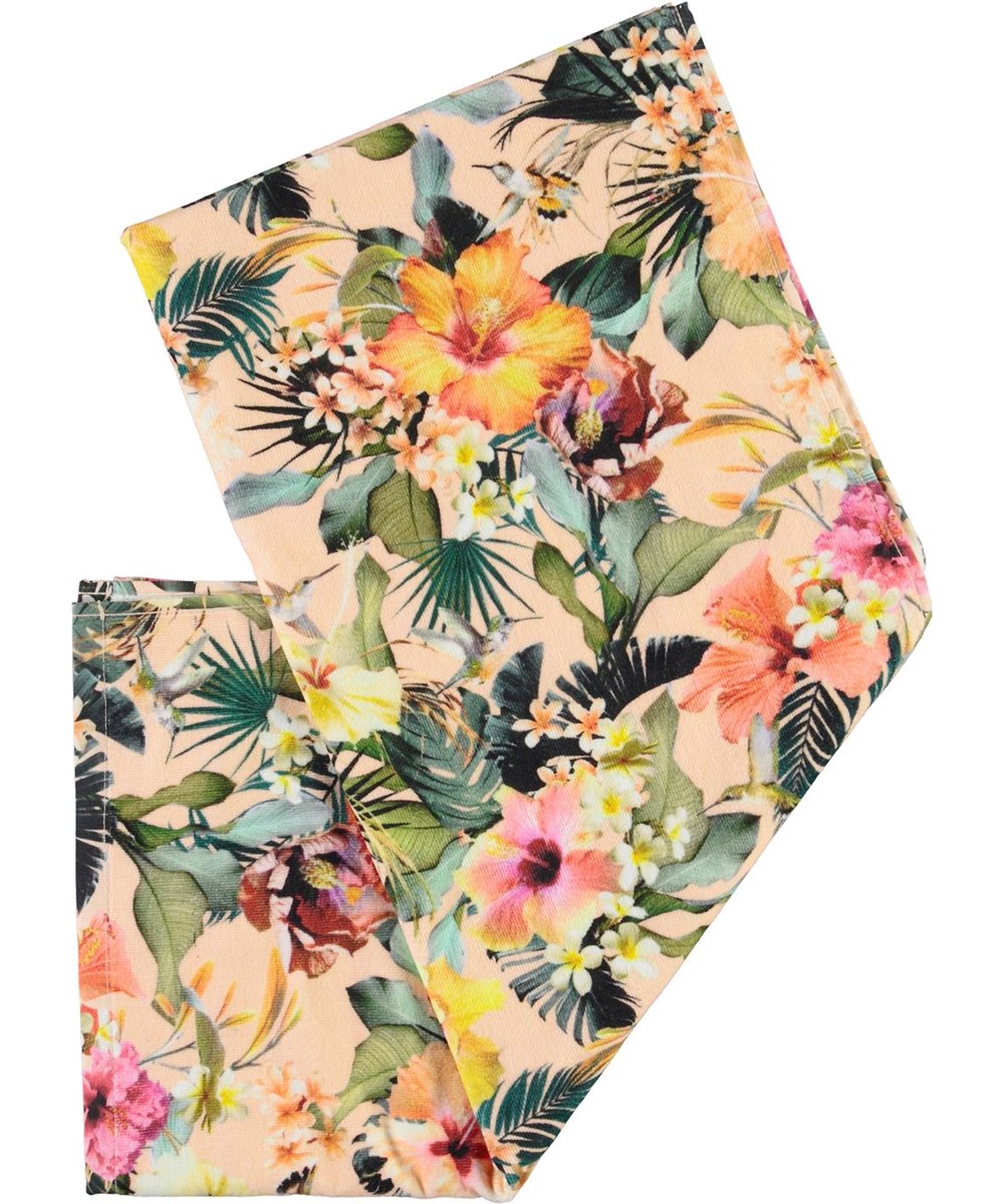 Beach Towel - Big Hawaiian Flowers - Strandlaken met bloemenprint