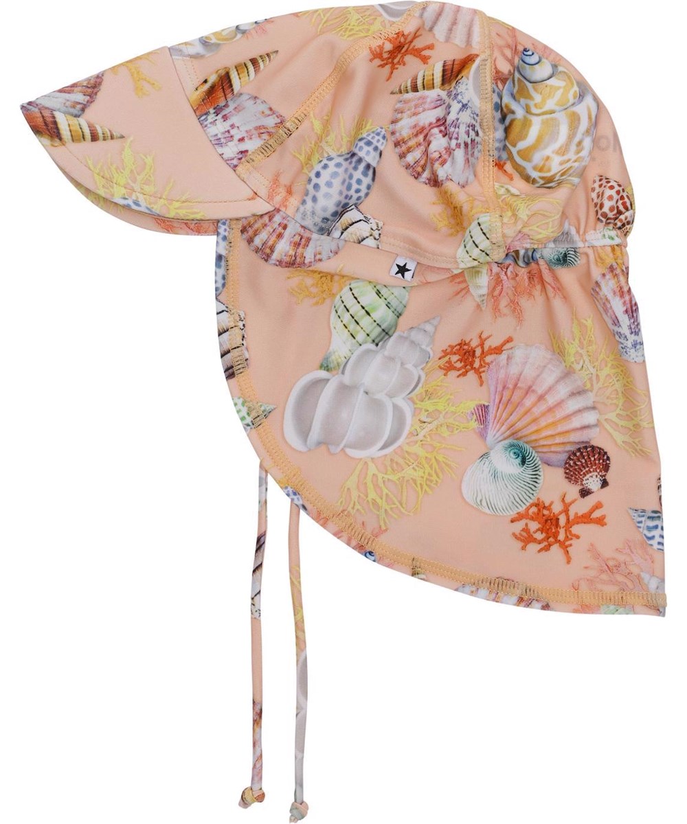Nando - Sea Treasures - UV baby zonnehoed met schelpen