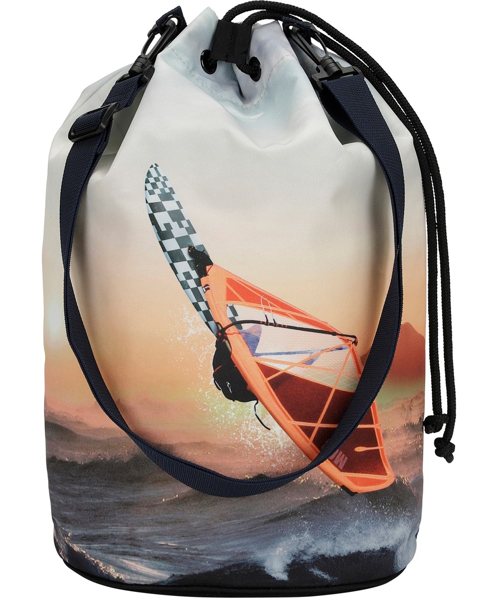 Nedo - Point Break - Strandtas met papegaaienprint