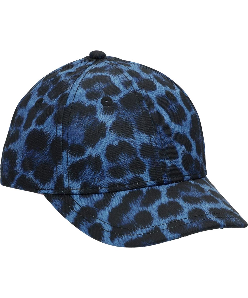 Sebastian - Blue Jaguar - Baseballcap met blauwe jaguarprint