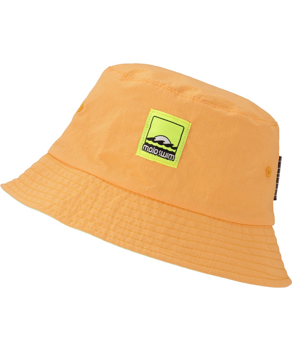 Siks - Sunset - Oranje en groene omkeerbare 2 in 1 bucket hat