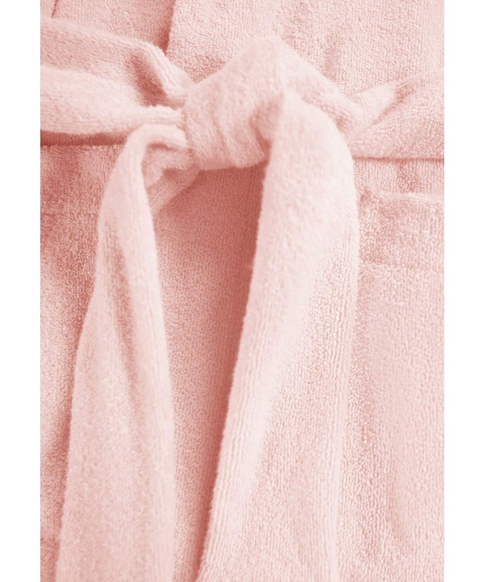 Wyn - Cloud Pink - Roze badjas voor kinderen gemaakt van superzachte, biologische katoenen badstof