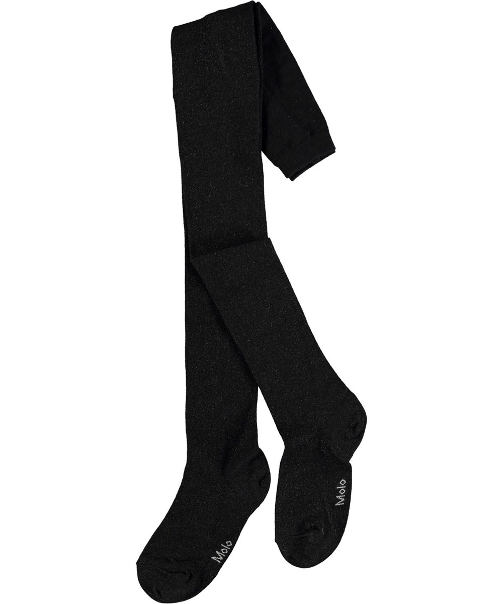 Glitter tights - Black - Zwarte panty met glitter