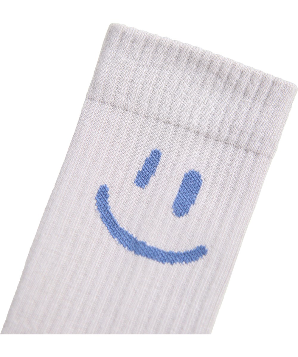 Norman - Blue Dust - Duo pak katoenen sokken met een vrolijke print voor kinderen.