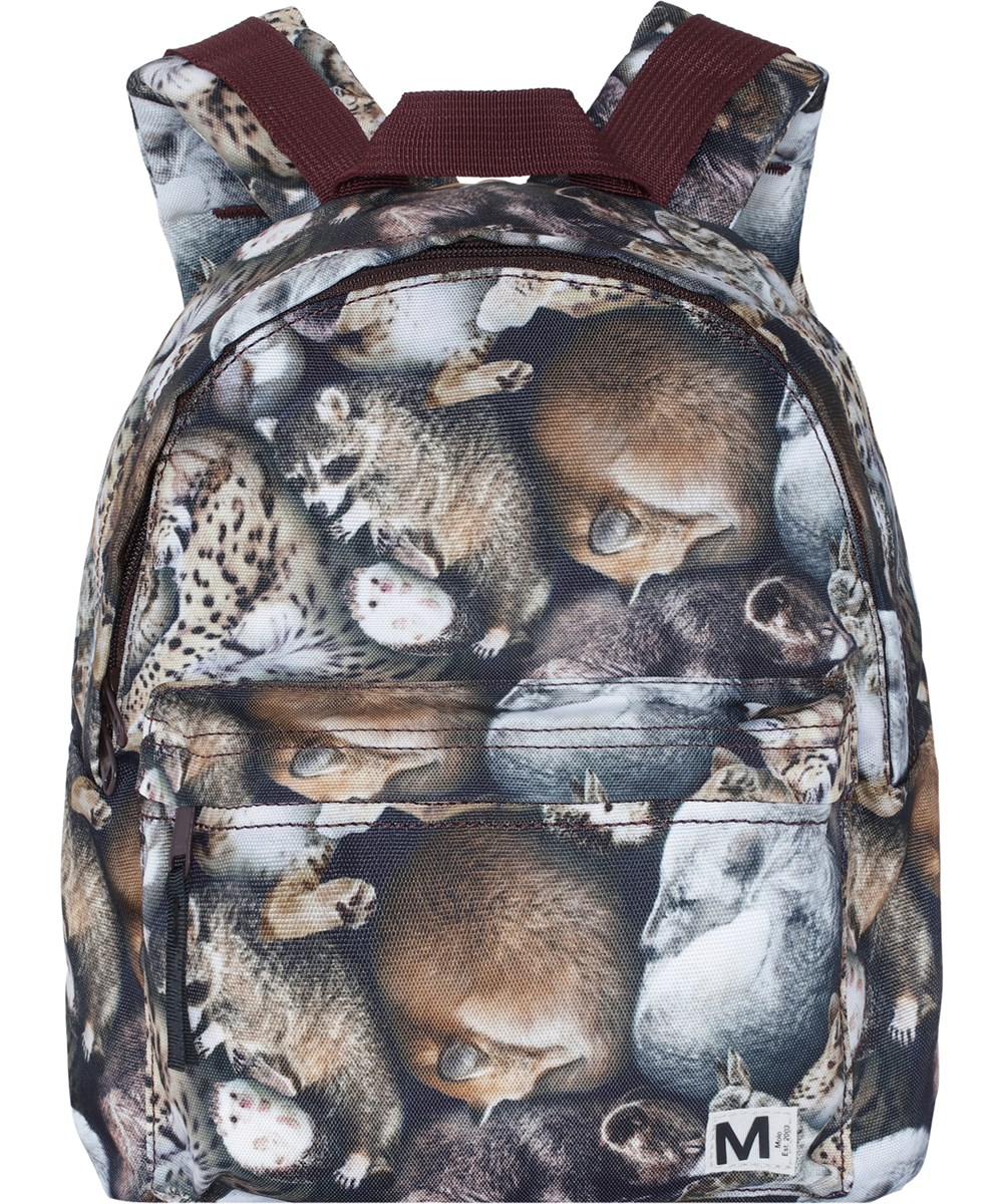 Backpack - Hibernation - Gerecyclede rugzak met een print van slapende dieren