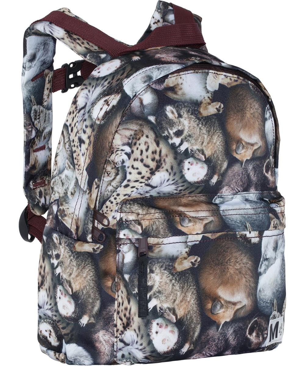 Backpack - Hibernation - Gerecyclede rugzak met een print van slapende dieren
