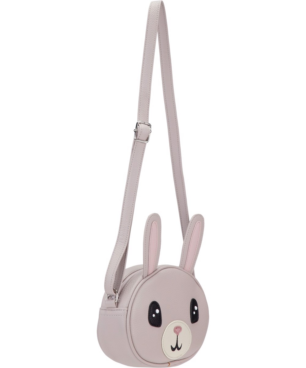 Bunny Bag - Moon - Lichtgrijze handtas met een konijn