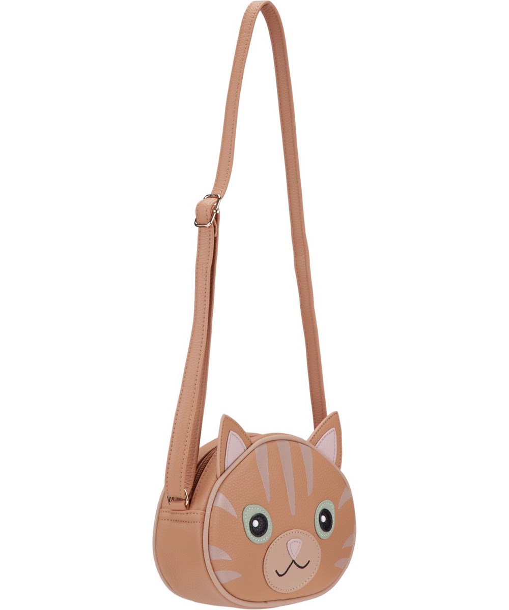 Cat Bag - Tangerine - Oranje handtas met een poes