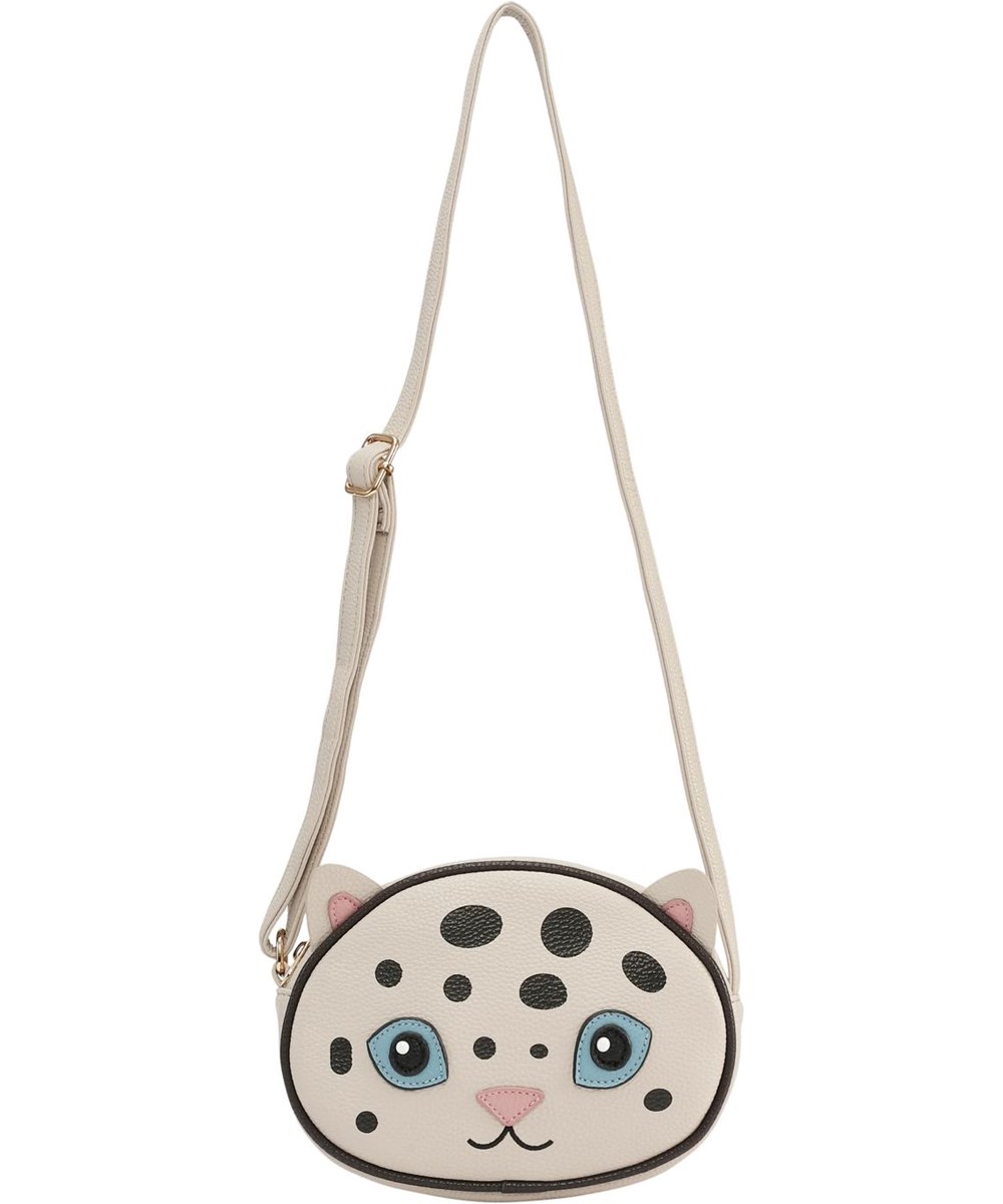Snow Leo Bag - Pearled Ivory - Witte sneeuwluipaard tas 