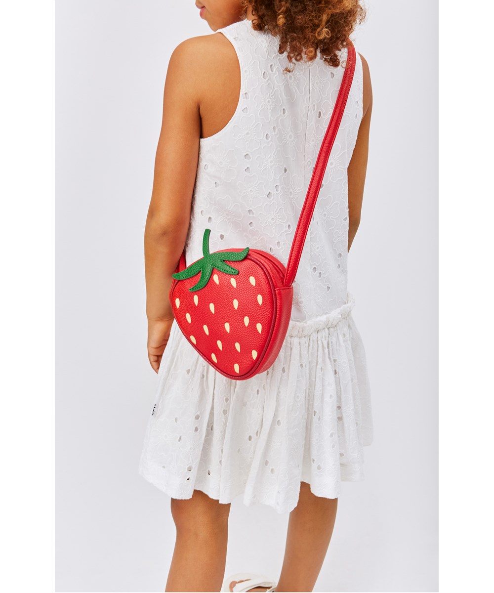 Strawberry Bag - Heart - Rode aardbeien schoudertas