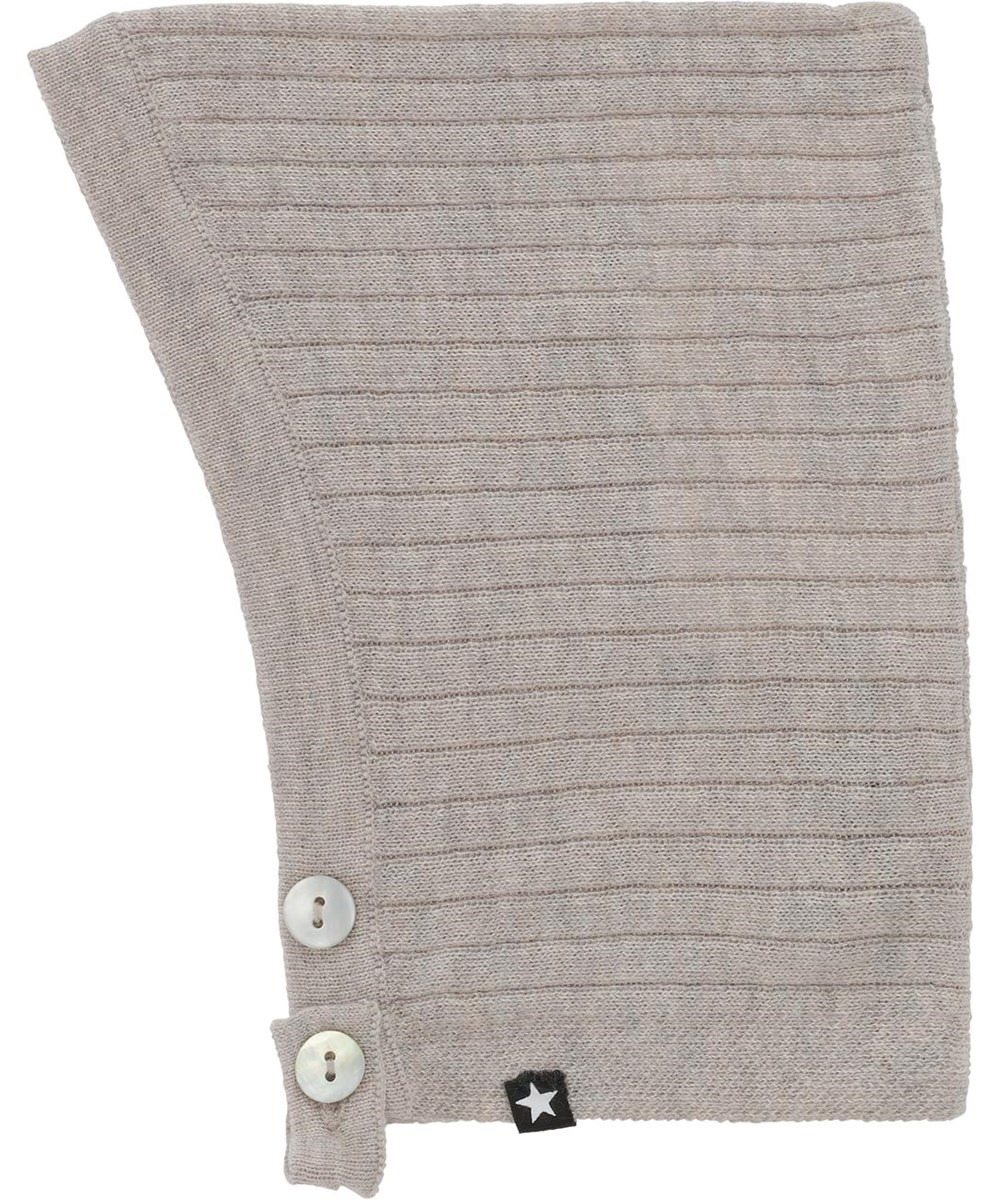 Kelly - Doeskin Melange - Soft baby hat in grey