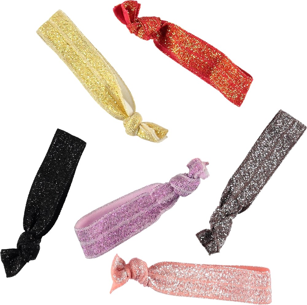 Mixed Elastics Multi 1 Pack Of Glitter Elastics Molo