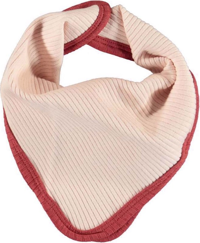 Neci hat and bib set - Powder - Baby hat and bib in powder colour