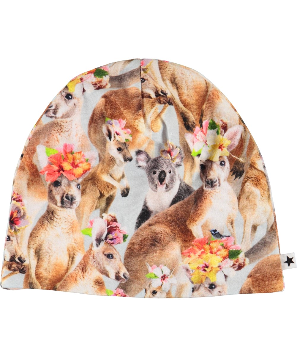 Nedine - Kindred Kangaroo - Organic hat with kangaroo print