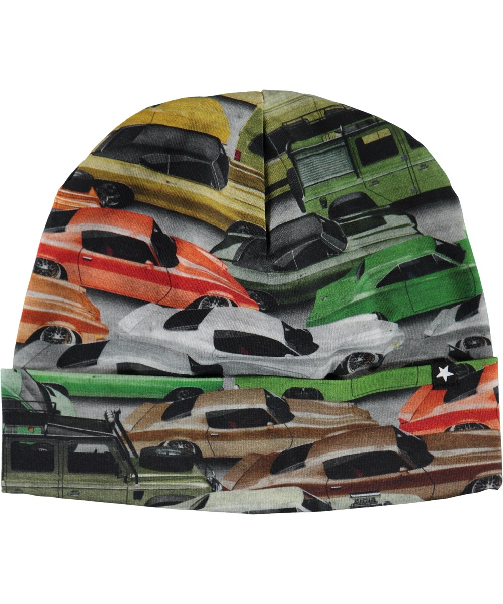 Nico - Cars - Organic hat with cars