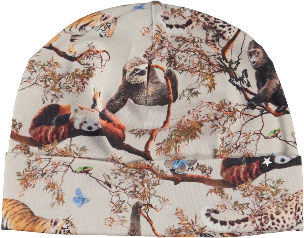 Nico - Cubs Harmony - Organic hat with young animal