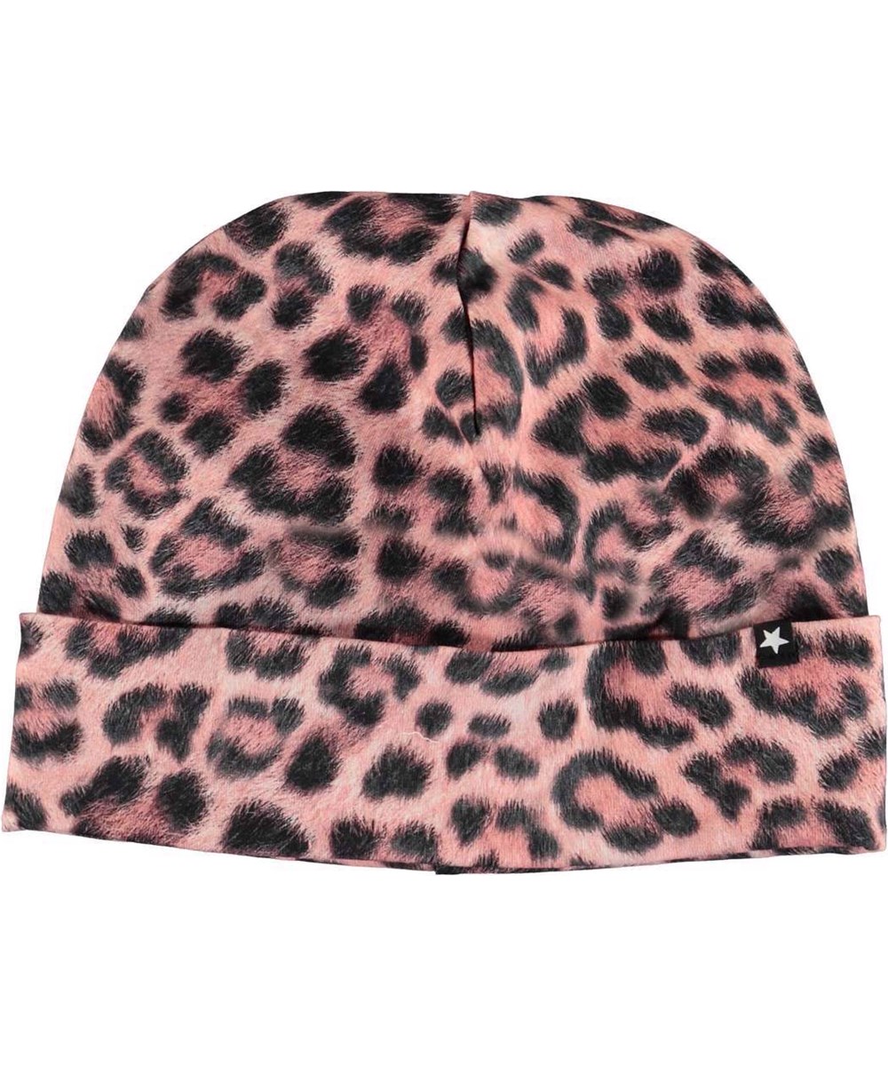 Nico - Rose Jaguar - Baby hat with pink jaguar print