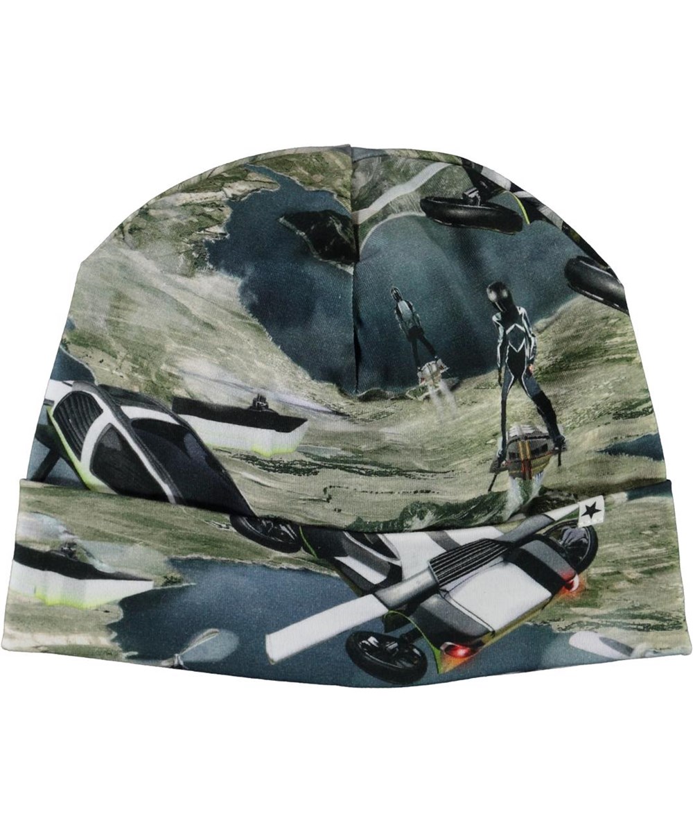 Nico - Up In The Air - Hat with spaceship print