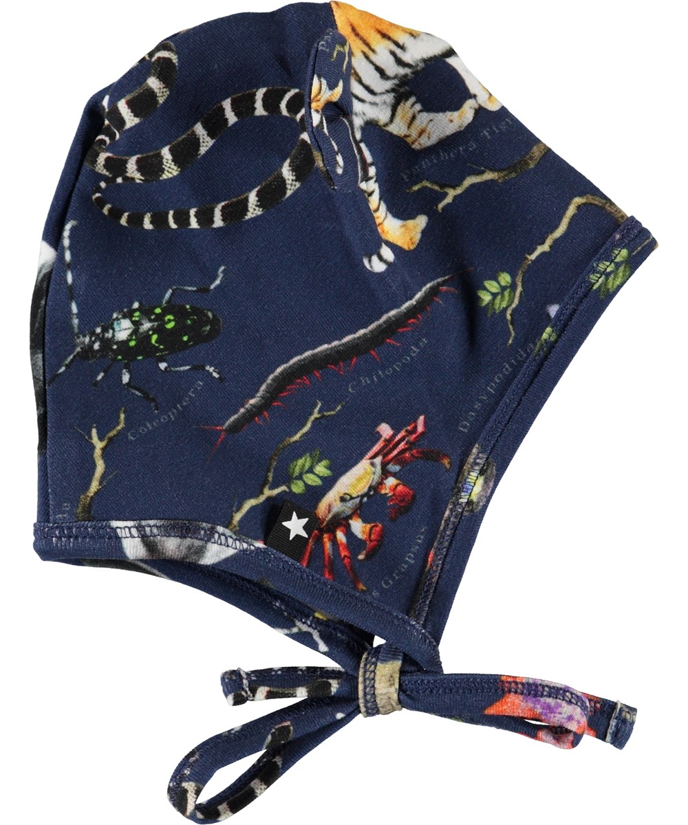 Nilo - Tree Of Life - Organic baby hat with animals