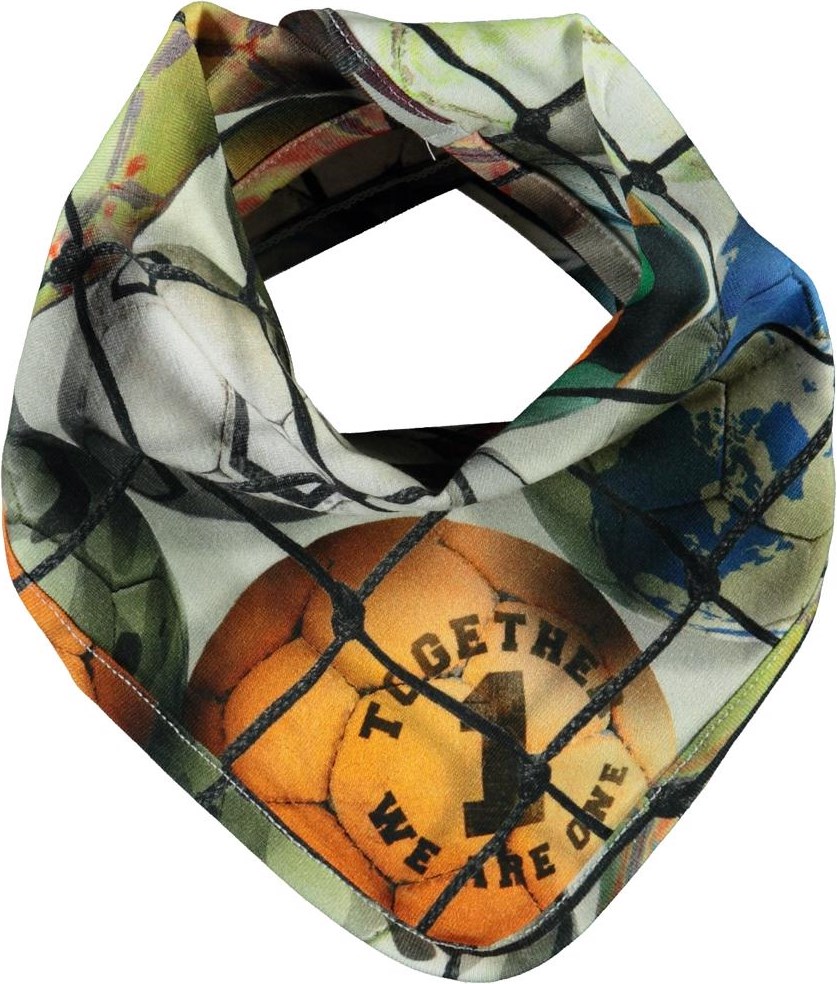 Nishi - Footballs - Bib with football print